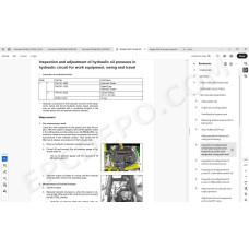 Komatsu Wheeled Excavator PW148-11E0 PW158-11E0 service & repair manual