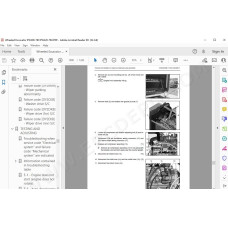 Komatsu Wheeled Excavator PW200-7E0 PW220-7E0 service & repair manual