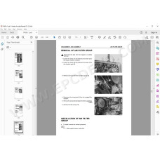 Komatsu Wheeled Excavator PW95-1 service & repair manual