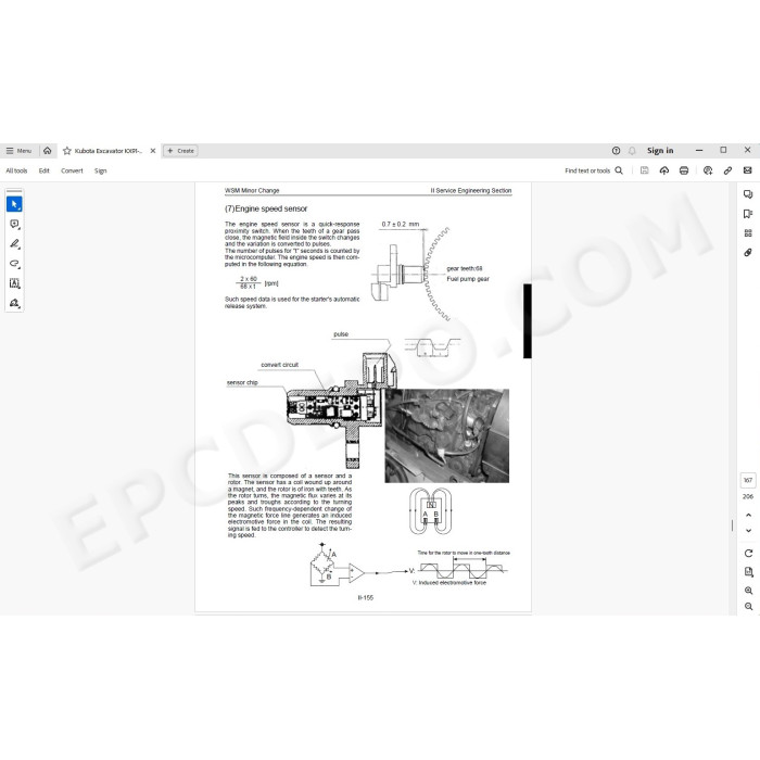 Kubota Excavator KX91-3S-α KX101-3-α KX121-3S-α KX161-3S-α U35S U35-3S-α U45-3S-α service manual