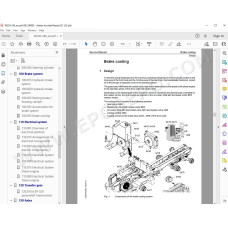 Liebherr Articulated Truck TA230 TA240 Tier 4 service & repair manual