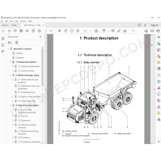 Liebherr Articulated Truck TA230 Tier 3 service & repair manual