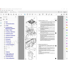 Liebherr Electric Drive Excavator ER900 ER902 ER912 ER922 ER932 ER942 Litronic service manual