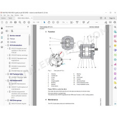 Liebherr Crawler Excavator R920 R922 R924 R925 Generation 5 service & repair manual