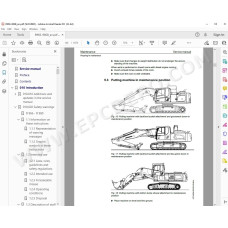 Liebherr Crawler Excavator R966 R970 R976 R980 Generation 5 service & repair manual