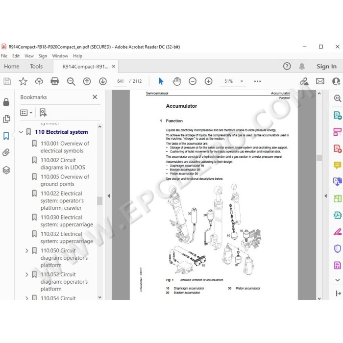 Liebherr Crawler Excavator R914 R918 R920 Compact Generation 6 service manual