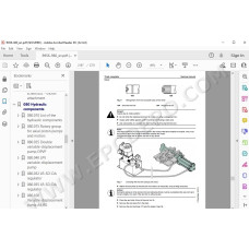 Liebherr Crawler Excavator R956 R960 R966 R970 R976 R980 Generation 6 / Tier 4 service manual