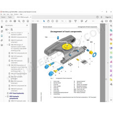 Liebherr Crawler Excavator R922 R924 R926 R928 R930 R934 R938 R945 Generation 8 service manual