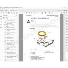 Liebherr Crawler Excavator R922 R924 R926 R928 R930 R934 R938 R945 Generation 8 service manual