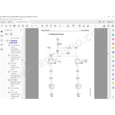 Liebherr Excavator A309 A311 A312 A314 A316 R313 R317 Litronic Tier 2 service manual