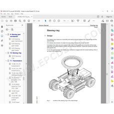 Liebherr Excavator A309 A311 A312 A314 A316 R313 R317 Litronic Tier 2 service manual