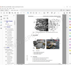 Liebherr Wheeled Excavator A900 A900C ZW Litronic Tier 2 service manual