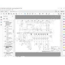 Liebherr Crawler Excavator R900C R904C Litronic Tier 2 service & repair manual