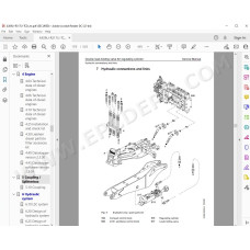 Liebherr Excavator A309 A311 A312 A314 A316 R313 R317 TCD Litronic Tier 3 service manual