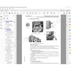 Liebherr Wheeled Excavator A900C A904C A914C A924C Litronic Tier 3 service manual