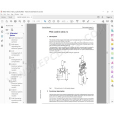 Liebherr Wheeled Excavator A900C A904C A914C A924C Litronic Tier 3 service manual