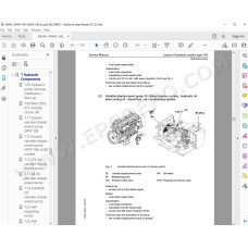 Liebherr Wheeled Excavator A934C A944C-HD A954C-HD Litronic Tier 3 service manual