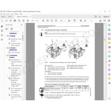 Liebherr Excavator A934C R934C Litronic Tier 3 service & repair manual