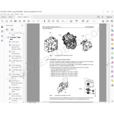 Liebherr Excavator A934C R934C Litronic Tier 3 service & repair manual