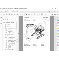 Liebherr Material Handling Excavator LH120 M / C Tier 3 service manual