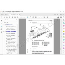 Liebherr Material Handling Excavator LH120 M / C Tier 3 service manual