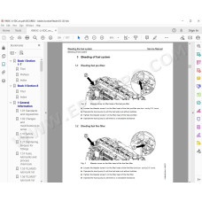 Liebherr Crawler Excavator R900C EDC Litronic Tier 3 service & repair manual
