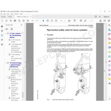 Liebherr Crawler Excavator R900C EDC Litronic Tier 3 service & repair manual