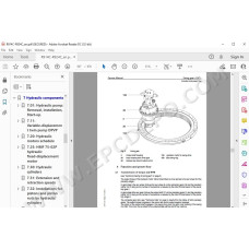 Liebherr Crawler Excavator R914C R924C Tier 3 service & repair manual