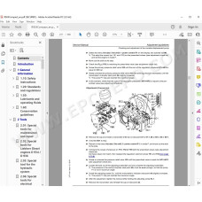 Liebherr Crawler Excavator R924 Compact Tier 2 / 3 service & repair manual