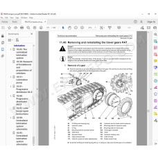 Liebherr Crawler Excavator R924 Compact Tier 2 / 3 service & repair manual