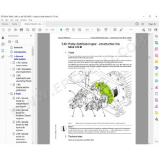 Liebherr Crawler Excavator R934C R944C R954C Tier 3 service & repair manual