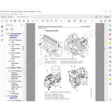 Liebherr Crawler Excavator R934C R944C R954C Tier 3 service & repair manual