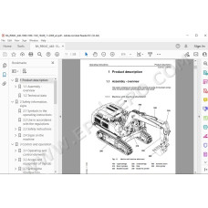 Liebherr Crawler Excavator R964C R974C Tier 3 service & repair manual