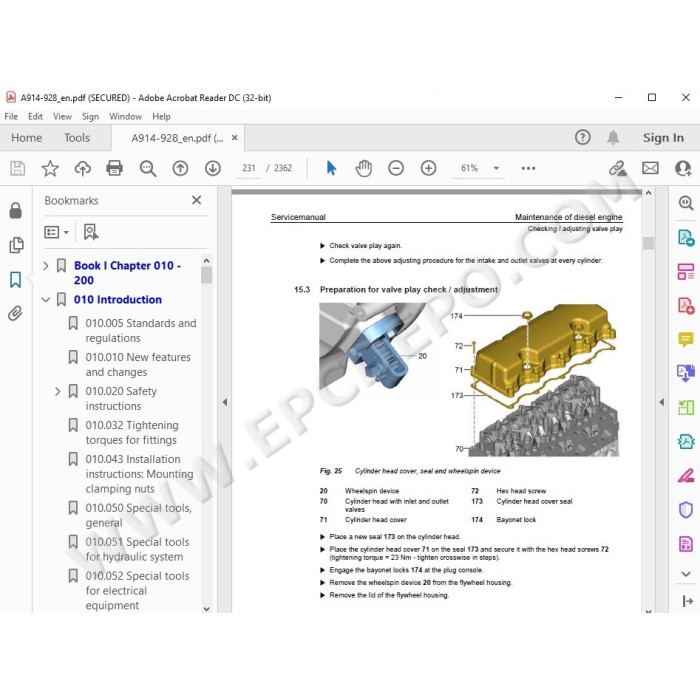 Liebherr Wheeled Excavator A914 A916 A918 A920 A924 A928 Standard Tier 4 service manual