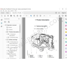 Liebherr Excavator A910 A912 A914 A918 R914 Compact Tier 4 service manual