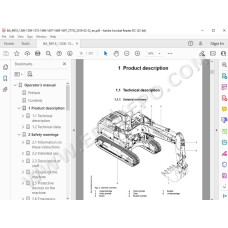 Liebherr Crawler Excavator R918 R920 R922 R924 R926 R936 R946 R950 Tier 4 service manual