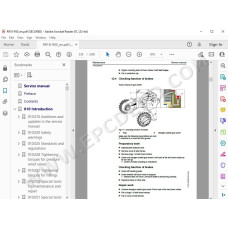 Liebherr Crawler Excavator R918 R920 R922 R924 R926 R936 R946 R950 Tier 4 service manual