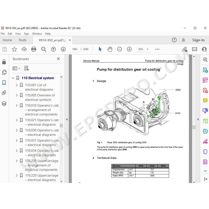 Liebherr Crawler Excavator R918 R920 R922 R924 R926 R936 R946 R950 Tier 4 service manual