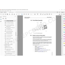 Liebherr Haul Truck T264 service & repair manual