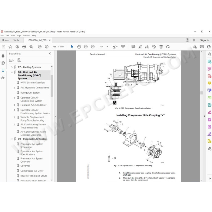 Liebherr Haul Truck T282C service & repair manual