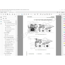 Liebherr Haul Truck T284 service & repair manual