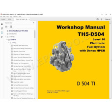 Liebherr Engine D504 TI TH5 service & repair manual