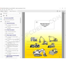 Liebherr Engine D846 service & repair manual