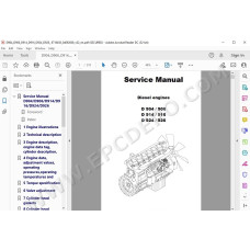 Liebherr Engine D904 D906 D914 D916 D924 D926 service manual
