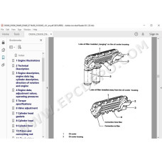 Liebherr Engine D9306 D9308 D9406 D9408 service & repair manual