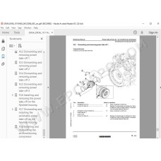 Liebherr Engine D934 D936 A6 service & repair manual