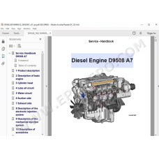 Liebherr Engine D9508 A7 service & repair manual