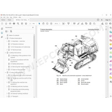 Liebherr Mining Excavator R9100 R9100B service & repair manual