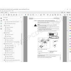 Liebherr Mining Excavator R9100 R9100B service & repair manual
