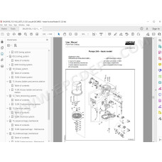 Liebherr Mining Excavator R9100 R9100B service & repair manual